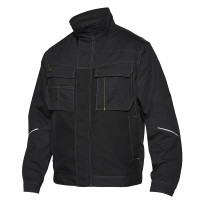 WorkZone by Engel Tech Zone Maurerjacke, 0249-310, Farbe Schwarz, Größe XL