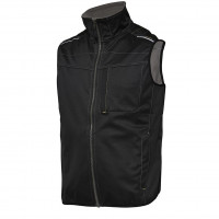 WorkZone by Engel Tech Zone Softshell Weste, 0651-120, Farbe Schwarz, Größe S