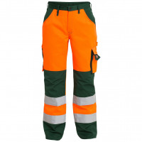 FE-Engel EN 20471 Bundhose, 2501-775, Farbe Orange/Grün, Größe 58