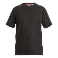 FE-Engel Galaxy T-Shirt, 9810-141, Farbe Schwarz/Anthrazit Grau, Größe M