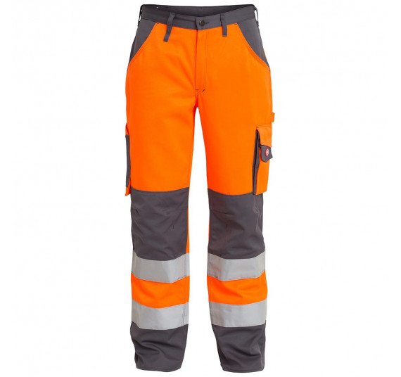 FE-Engel EN 20471 Bundhose, 2501-775, Farbe Orange/Grau, Größe 26