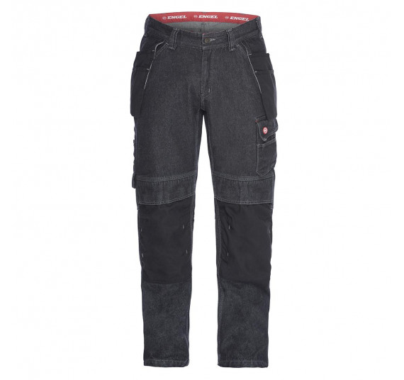 FE-Engel Combat Denim Hose M/Holstert., 2771-163, Farbe Schwarz, Größe 50