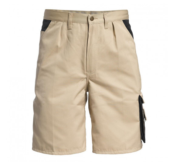 FE-Engel Berufsshorts Enterprise, 6600-780, Farbe Khaki/Schwarz, Größe 52